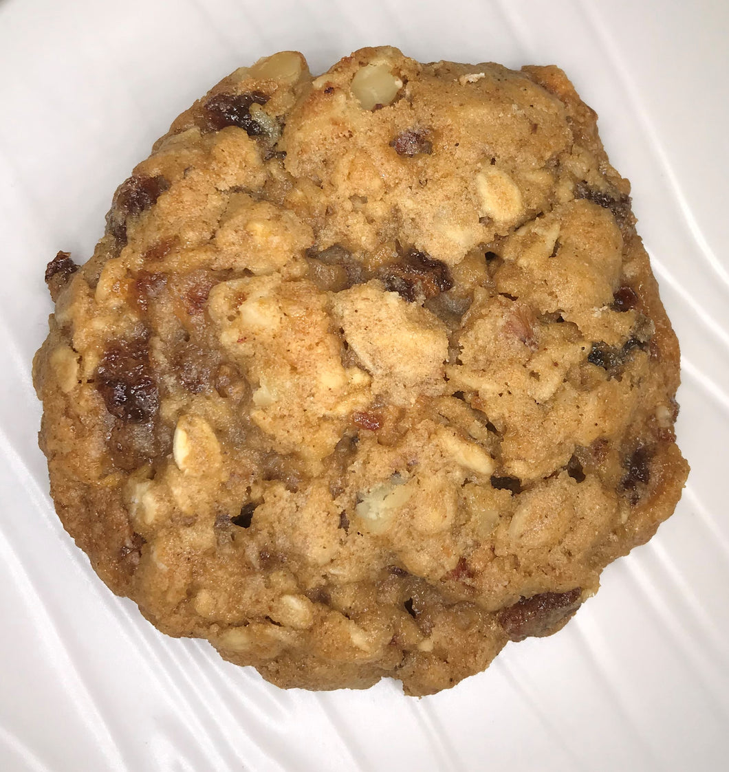 Oatmeal Walnut Date Cookies - Critical Hit Cookies