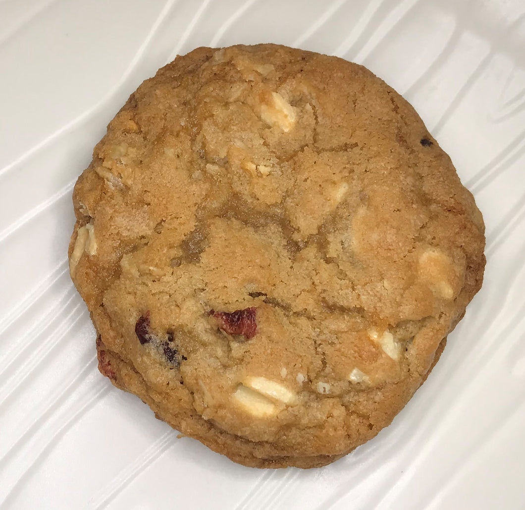 Russul's Cranberry White Chocolate Cookies - Critical Hit Cookies